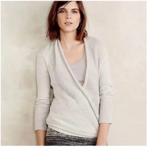 Anthropologie Angel of the North- Wrap Sweater. Size Medium- NWT (see note)